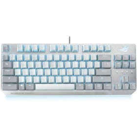 ASUS ROG Strix Scope NX TKL Moonlight White RED switches