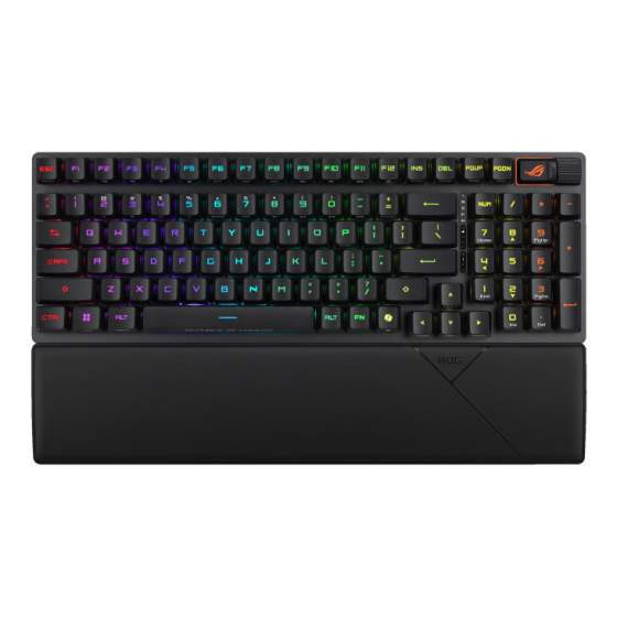 ASUS ROG Strix Scope II 96 RX Wireless Black Keyboard ASUS ROG Strix Scope II 96 RX Wireless Black Gaming Keyboard