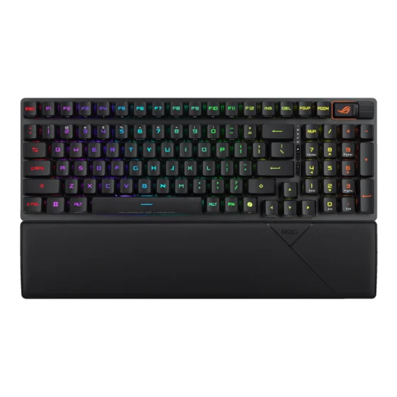 NationalPC Black product image - ROG Strix Scope II 96 RX Wireless Black