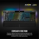 Corsair K100 RGB Mechanical CHERRY MX Speed Black Keyboard