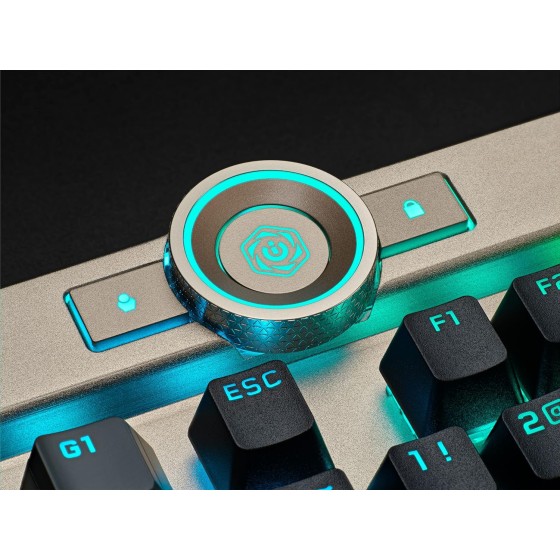 Corsair K100 RGB Optical-Mechanical Gaming Keyboard Black