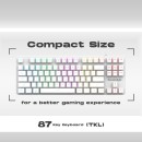 Cosmic Byte GK 37 Firefly White TKL Mechanical Keyboard