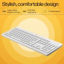 HP 230 Wireless Keyboard and Mouse Combo White