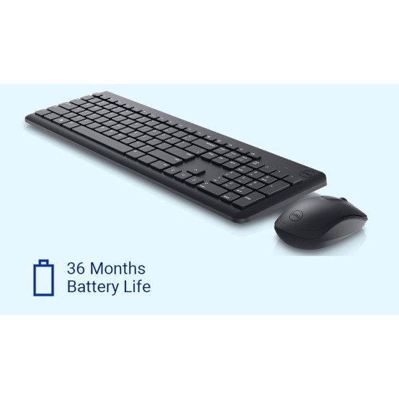 Dell KM3322W Wireless USB Keyboard and Mouse Combo