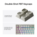 Keychron C1 Pro 8K QMK RGB Red Switch Keyboard Retro at NationalPC India