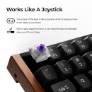 Keychron K2 HE Wireless Magnetic RGB Keyboard Black product image Keychron K2 HE Wireless Magnetic RGB Keyboard Black at NationalPC India