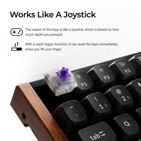 Keychron K2 HE Wireless Magnetic RGB Keyboard Black