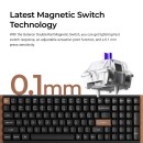Keychron K4 HE Wireless Magnetic RGB Keyboard Black at NationalPC India