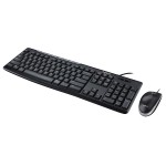 Logitech MK200 Multimedia Wired Keyboard Mouse Combo