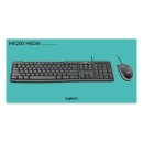 Logitech MK200 Multimedia Wired Keyboard Mouse Combo