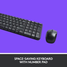 Logitech MK220 Compact Wireless Keyboard Mouse Combo