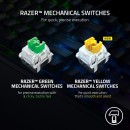 Razer BlackWidow V3 Mechanical Gaming Keyboard Yellow Switches With RGB Backlight