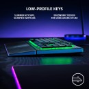 Razer Ornata V3 X Low Profile Gaming Keyboard With RGB Chroma Lighting