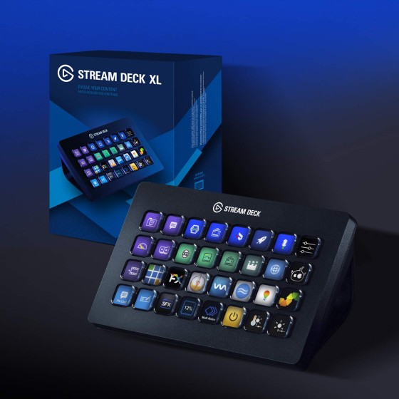 Elgato Stream Deck XL with 32 customizable LCD keys