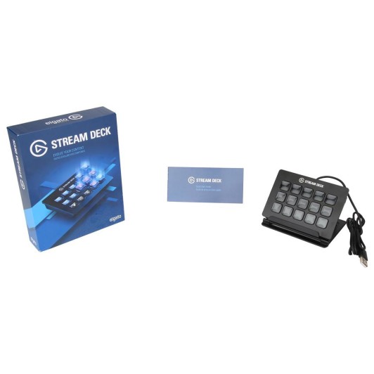 Elgato Stream Deck with 15 customizable LCD keys Elgato Stream Deck with 15 customizable LCD keys