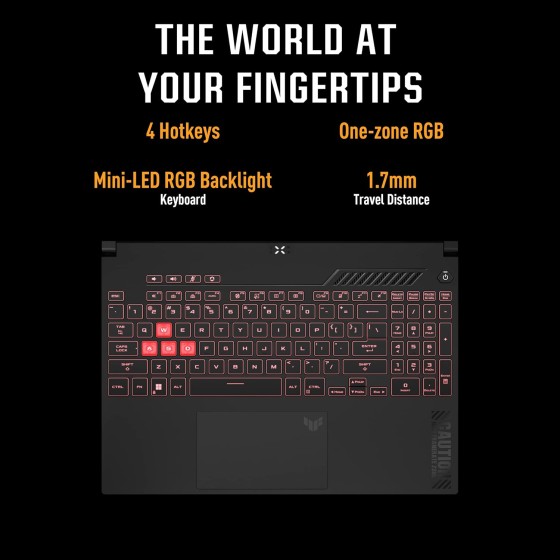 ASUS TUF Gaming F15 FX507ZC4-HN116W Gaming Laptop ASUS TUF Gaming F15 FX507ZC4-HN116W Gaming Laptop