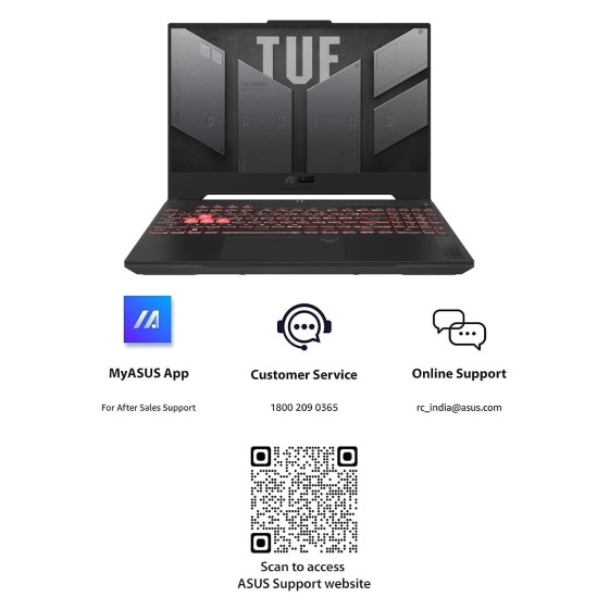 ASUS TUF Gaming F15 FX507ZC4-HN116W Gaming Laptop ASUS TUF Gaming F15 FX507ZC4-HN116W Gaming Laptop