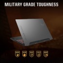 Asus Tuf Gaming F15 Jaeger Gray Laptop with AMD Ryzen 7 7735HS Processor (8 Cores 16 Threads 4.75GHz 16MB Cache Intel UHD Graphics), RTX4050 6GB Gaphics Card inbuilt 16GB DDR4 Laptop Ram, 512GB SSD, 15.6Inch FHD Display, Backlit,  and Windows 11