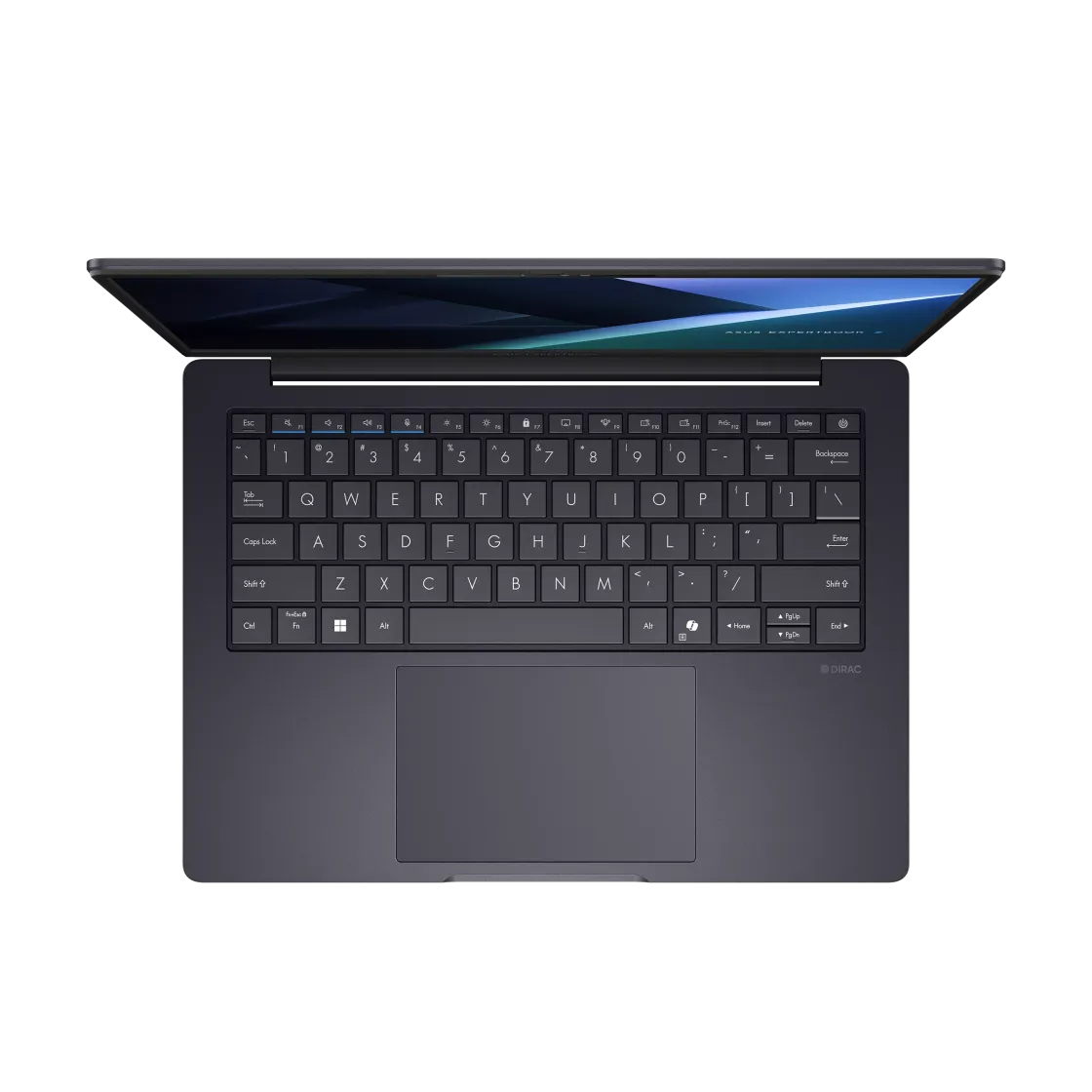 ASUS ExpertBook B5 B5405 keyboard view