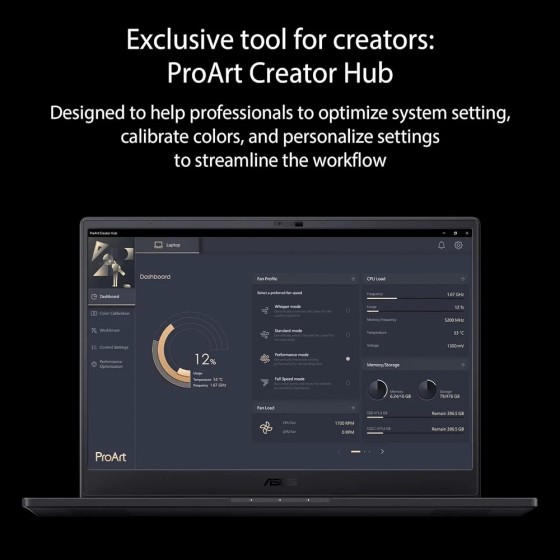 ASUS ProArt Studiobook 16 OLED H7600ZW-L911WS Laptop ASUS ProArt Studiobook 16 OLED H7600ZW-L911WS Laptop