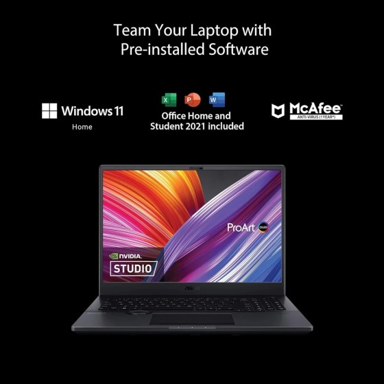 ASUS ProArt Studiobook 16 OLED H7600ZW-L911WS Laptop ASUS ProArt Studiobook 16 OLED H7600ZW-L911WS Laptop