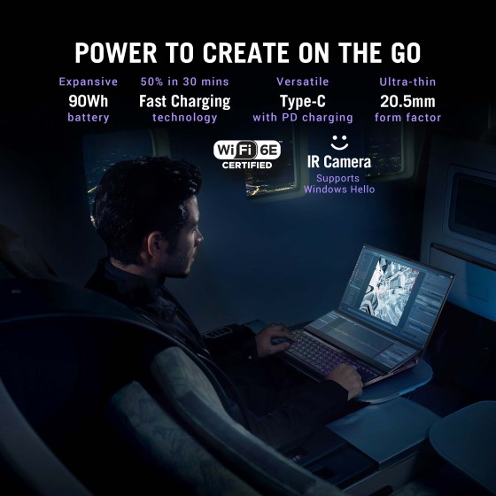 ASUS ROG Zephyrus Duo 16 GX650RM-LS019WS Gaming Laptop ASUS ROG Zephyrus Duo 16 GX650RM-LS019WS Gaming Laptop