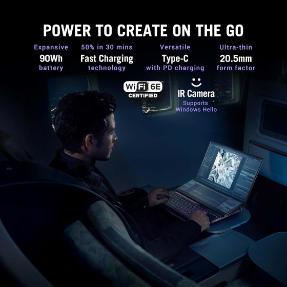 ASUS ROG Zephyrus Duo 16 GX650RMZ-LS019WS Gaming Laptop ASUS ROG Zephyrus Duo 16 GX650RMZ-LS019WS Gaming Laptop