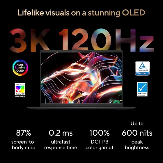 ASUS Vivobook S 14 OLED M5406WA-PP961WS Light Weight Laptop ASUS Vivobook S 14 OLED M5406WA-PP961WS Light Weight Laptop