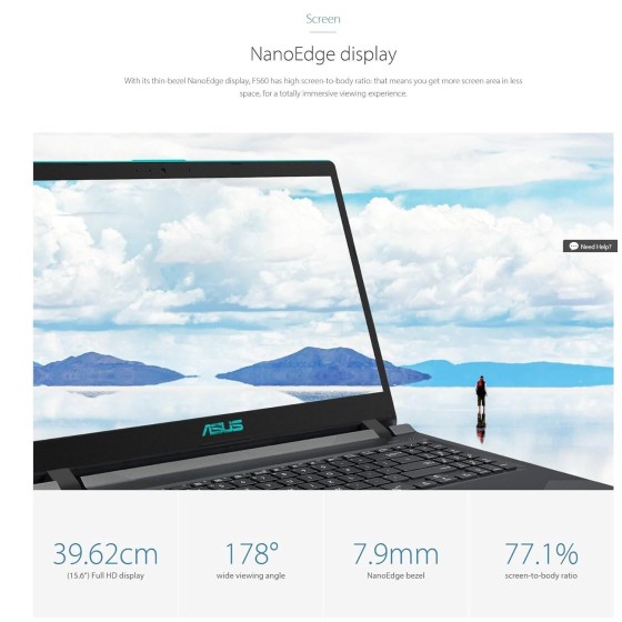 ASUS F560UD-BQ237T Gaming Laptop ASUS F560UD-BQ237T Gaming Laptop