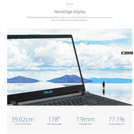 ASUS F560UD-BQ237T Gaming Laptop ASUS F560UD-BQ237T Gaming Laptop