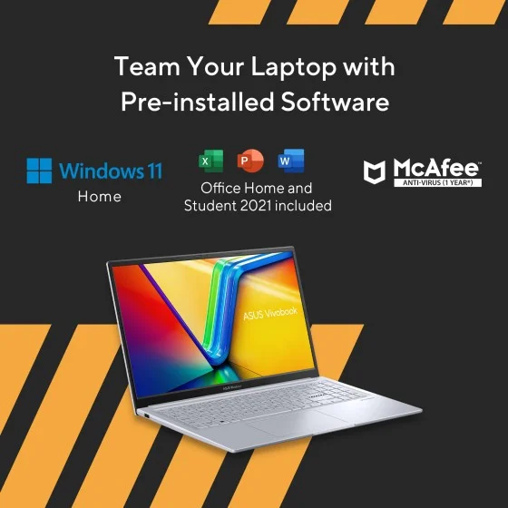 ASUS Vivobook 15X OLED K3504VAD-MA542WS Creator Laptop ASUS Vivobook 15X OLED K3504VAD-MA542WS Creator Laptop
