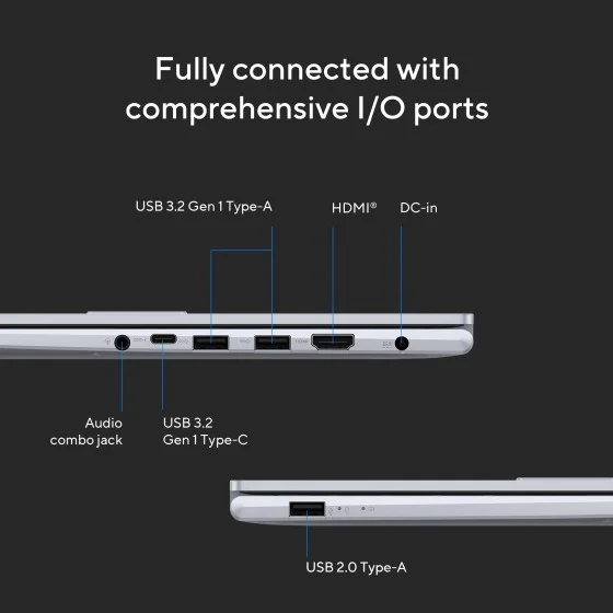 ASUS Vivobook 15X OLED K3504VAD-MA542WS Creator Laptop ASUS Vivobook 15X OLED K3504VAD-MA542WS Creator Laptop