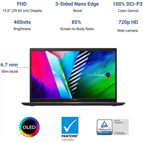 ASUS Vivobook 15 KM513UA-L502TS Light Weight Laptop ASUS Vivobook 15 KM513UA-L502TS Light Weight Laptop