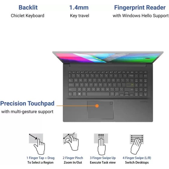 ASUS Vivobook 15 KM513UA-L502TS Light Weight Laptop ASUS Vivobook 15 KM513UA-L502TS Light Weight Laptop