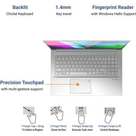 ASUS Vivobook 15 KM513UA-L503TS Light Weight Laptop ASUS Vivobook 15 KM513UA-L503TS Light Weight Laptop