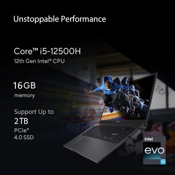 ASUS Vivobook S15 OLED S3502ZA-L501WS Light Weight Laptop ASUS Vivobook S15 OLED S3502ZA-L501WS Light Weight Laptop