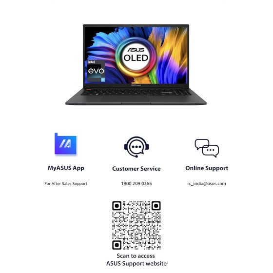 ASUS Vivobook S15 OLED S3502ZA-L502WS Light Weight Laptop ASUS Vivobook S15 OLED S3502ZA-L502WS Light Weight Laptop