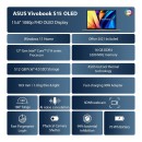 ASUS Vivobook S15 OLED S3502ZA-L701WS Light Weight Laptop