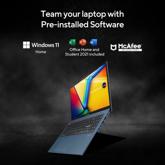 ASUS Vivobook S 15 OLED S5504VA-MA541WS Light Weight Laptop ASUS Vivobook S 15 OLED S5504VA-MA541WS Light Weight Laptop