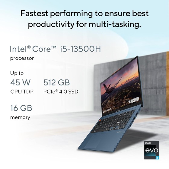 ASUS Vivobook S 15 OLED S5504VA-MA541WS Light Weight Laptop ASUS Vivobook S 15 OLED S5504VA-MA541WS Light Weight Laptop