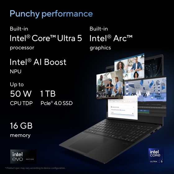 ASUS Vivobook S 15 OLED S5506MA-MA552WS AI Powered Laptop ASUS Vivobook S 15 OLED S5506MA-MA552WS AI Powered Laptop