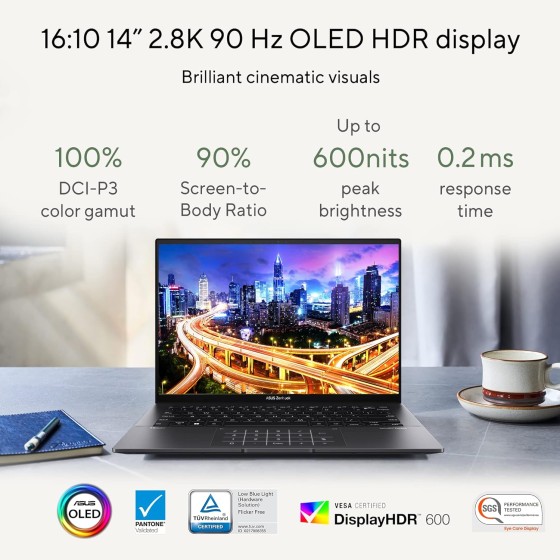 ASUS Zenbook 14 OLED UM3402YA-KM541WS Light Weight Laptop ASUS Zenbook 14 OLED UM3402YA-KM541WS Light Weight Laptop