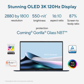 ASUS Zenbook 14 OLED UX3405MA-PP555WS Light Weight Laptop