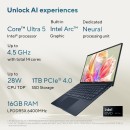 ASUS Zenbook 14 OLED UX3405MA-PP555WS with Intel Core Ultra 5, 16GB RAM, 3K OLED Display