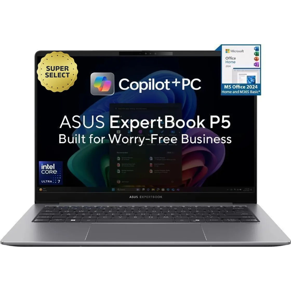 ASUS ExpertBook P5 P5405CSA-NZ0949X Core Ultra 7 AI business laptop