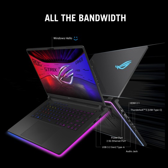ASUS ROG Strix SCAR 16 G635LX-RW158WS Gaming Laptop ASUS ROG Strix SCAR 16 G635LX-RW158WS Gaming Laptop