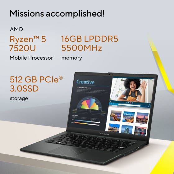 ASUS Vivobook Go 14 E1404FA-NK542WS Laptop ASUS Vivobook Go 14 E1404FA-NK542WS Laptop