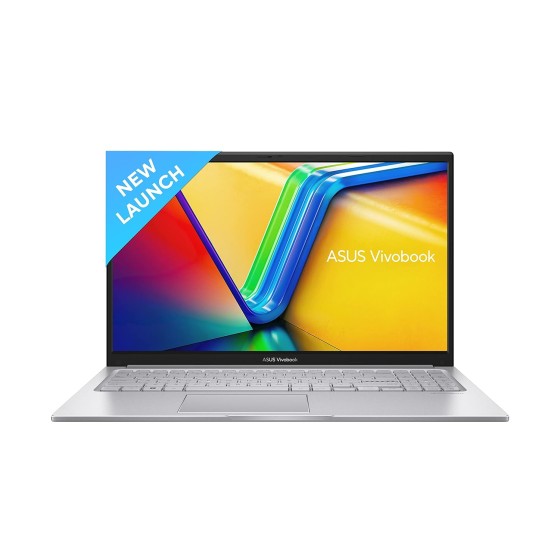 Asus VivoBook 15 Quiet Cool Silver with Intel Core i3 1315U Processor (6 Cores 8 Threads 4.50GHz 10MB Cache Intel UHD Graphics), 8GB DDR4 Laptop Ram, 512GB SSD, 15.6Inch FHD Display,Balcklit and Windows 11,Microsoft Office