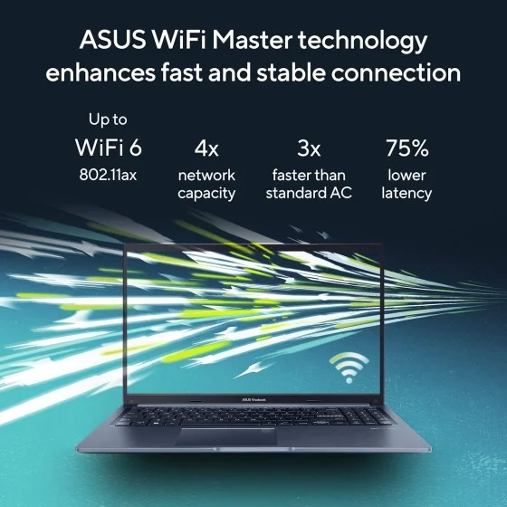 Asus VivoBook 15 i5-1235U 8GB 512GB Quiet Blue Laptop Asus VivoBook 15 i5-1235U 8GB 512GB Quiet Blue Laptop