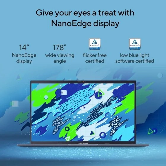 Asus VivoBook 15 i5-1235U 8GB 512GB Quiet Blue Laptop Asus VivoBook 15 i5-1235U 8GB 512GB Quiet Blue Laptop